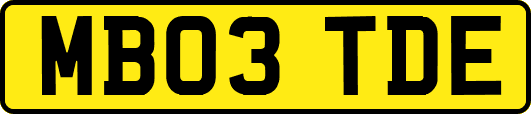 MB03TDE