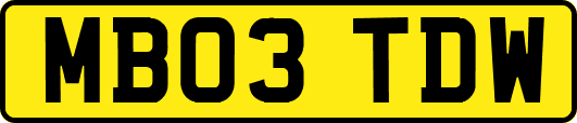 MB03TDW