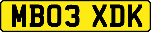 MB03XDK