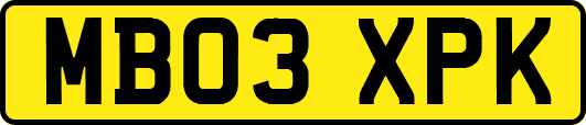 MB03XPK