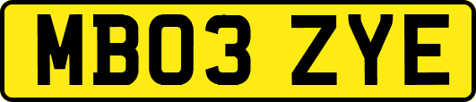 MB03ZYE