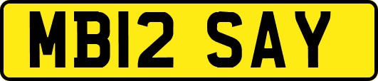 MB12SAY