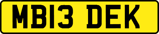 MB13DEK