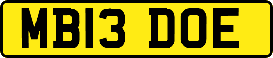 MB13DOE