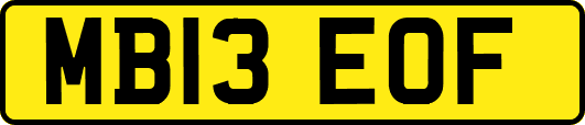MB13EOF
