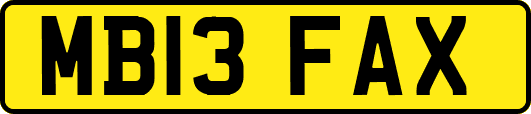 MB13FAX