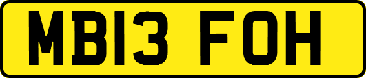 MB13FOH