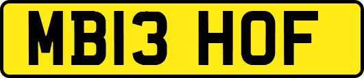 MB13HOF