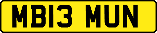 MB13MUN