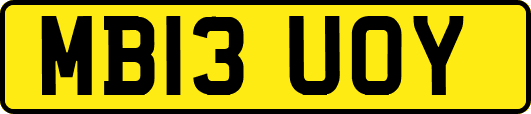 MB13UOY