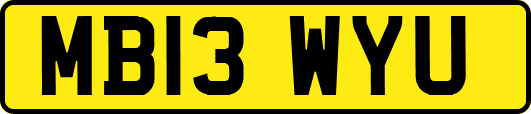 MB13WYU
