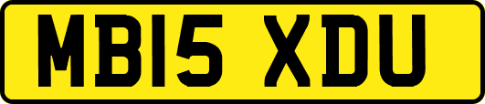 MB15XDU