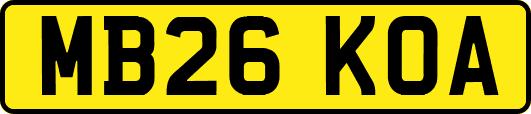 MB26KOA