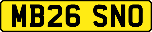 MB26SNO