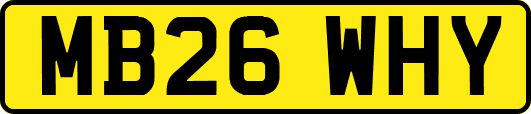 MB26WHY