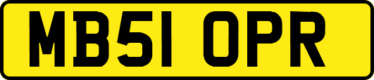 MB51OPR
