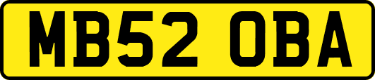 MB52OBA
