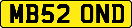 MB52OND