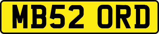 MB52ORD
