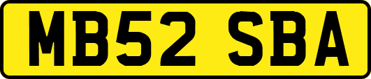 MB52SBA