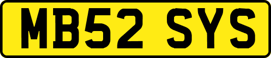 MB52SYS