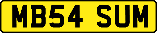 MB54SUM