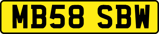 MB58SBW