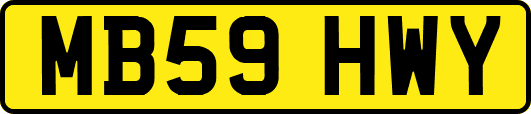 MB59HWY