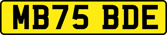 MB75BDE