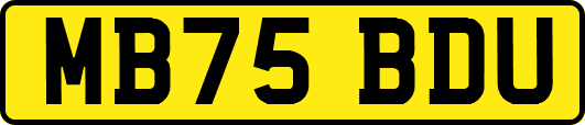 MB75BDU