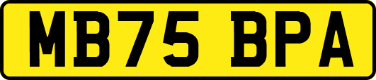 MB75BPA