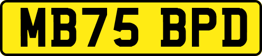 MB75BPD