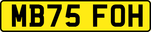 MB75FOH