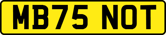 MB75NOT