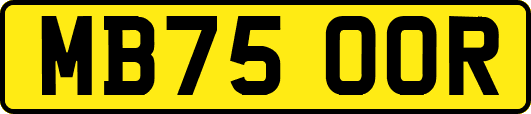 MB75OOR