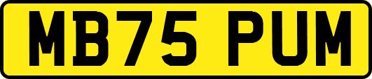 MB75PUM