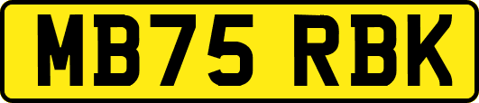 MB75RBK