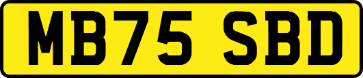 MB75SBD