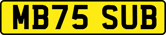 MB75SUB