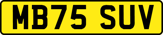 MB75SUV