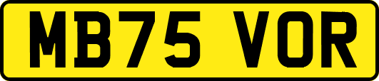 MB75VOR