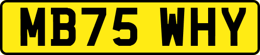 MB75WHY