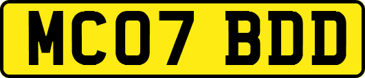 MC07BDD