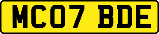 MC07BDE