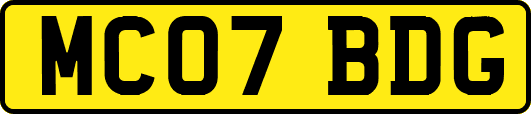 MC07BDG