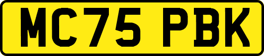 MC75PBK