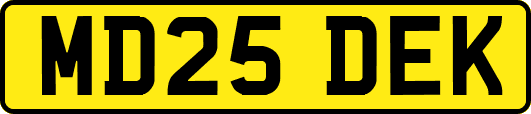 MD25DEK