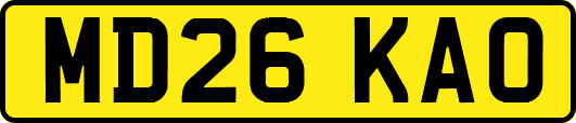 MD26KAO