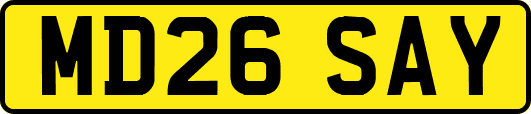 MD26SAY