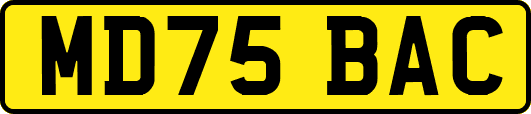 MD75BAC